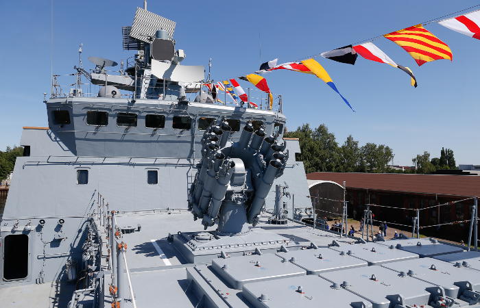 Российский фрегат весной преследовал в Средиземном море американскую подлодку