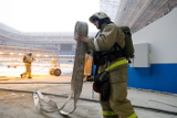 Пожарный погиб при тушении пожара на заводе во Владикавказе