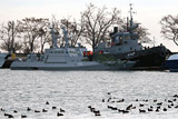 Задержанные украинские корабли не отвечали на запросы российских пограничников
