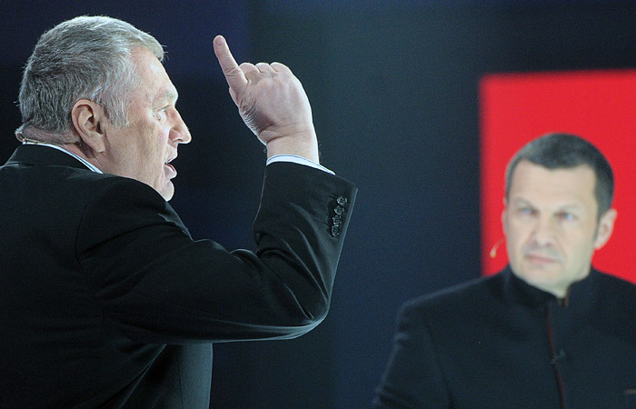 Хинштейн потребовал от Жириновского 10 млн руб. из-за ссоры в эфире у Соловьева