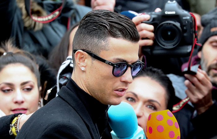 Роналду оштрафовали почти на 19 млн евро за уклонение от уплаты налогов