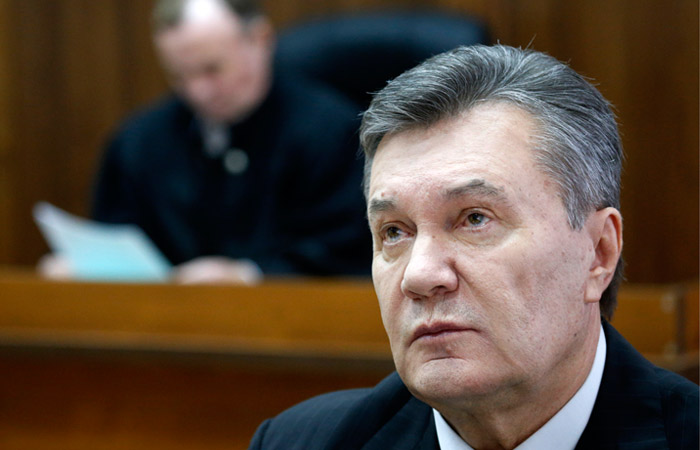 В Киеве приговорили Януковича к 13 годам лишения свободы за госизмену