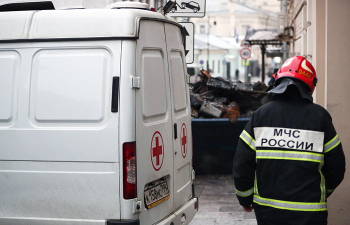 Число жертв пожара в центре Москвы возросло до восьми