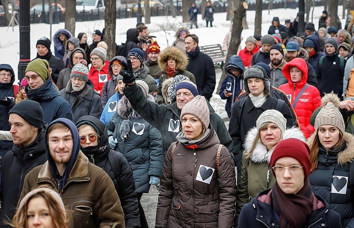 В Москве прошла акция в поддержку оппозиционерки Анастасии Шевченко