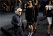 Карл Лагерфельд представил коллекцию haute couture в рамках Недели высокой моды в Париже. 2011 год.
