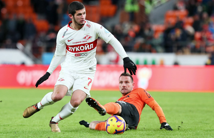 "Спартак" накажет футболиста Гулиева за драку с пешеходом