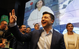 Владимир Зеленский побеждает на выборах президента Украины. Обобщение