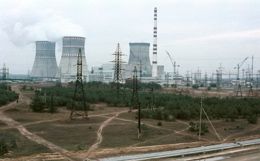 На украинской Ровенской АЭС произошел пожар