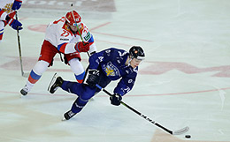 Россия проиграла Финляндии на чешском этапе Еврохоккейтура