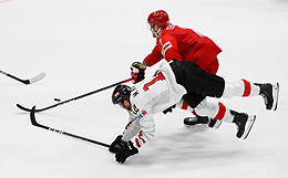Россия разгромила Австрию на ЧМ по хоккею