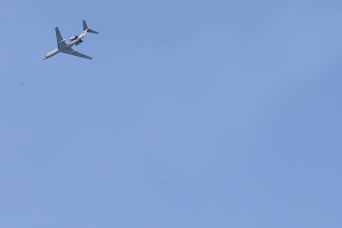 Российский самолет совершил наблюдательный полет над военными базами США