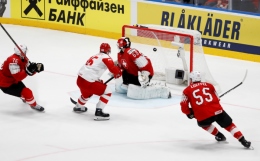 Хоккеисты сборной России победили Швейцарию в матче ЧМ