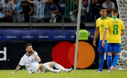 Бразилия победила Аргентину в полуфинале Кубка Америки