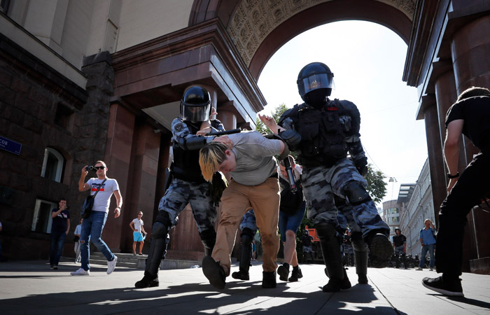 Арестованный по делу "27 июля" Сергей Фомин не заметил массовых беспорядков