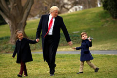 Трамп стал дедушкой в десятый раз