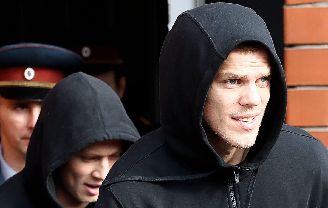 Футболист Александр Кокорин и его брат Кирилл Кокорин