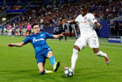 "Зенит" сыграл вничью с "Лионом" в Лиге чемпионов