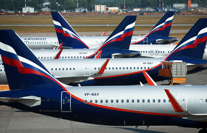 "Ведомости" сообщили о первом за 12 лет сокращении парка "Аэрофлота"