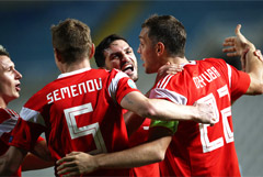 Назван состав сборной России по футболу на отборочные матчи Евро-2020