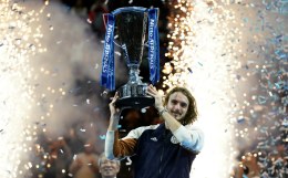 Греческий теннисист Циципас выиграл Итоговый турнир ATP