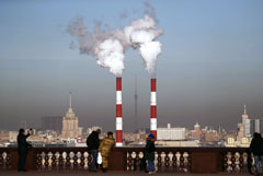 "Желтый" уровень погодной опасности объявлен в Москве