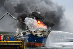 В Норвегии подняли затонувший траулер "Бухта Наездник" и готовят к буксировке