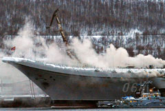 Источник сообщил о 12 пострадавших на "Адмирале Кузнецове"