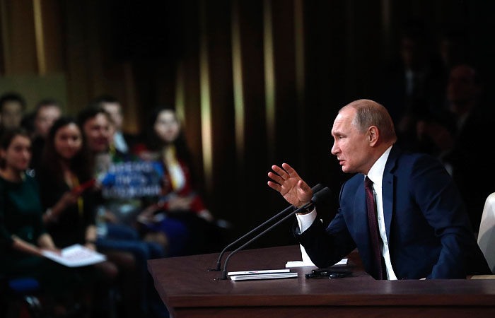 Путин: пресс-конференция - 2019