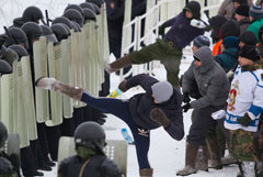 Организаторов полицейских учений с участием школьников уволили из МВД