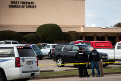 Стрельба произошла в церкви в Техасе