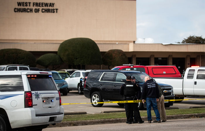 Стрельба произошла в церкви в Техасе