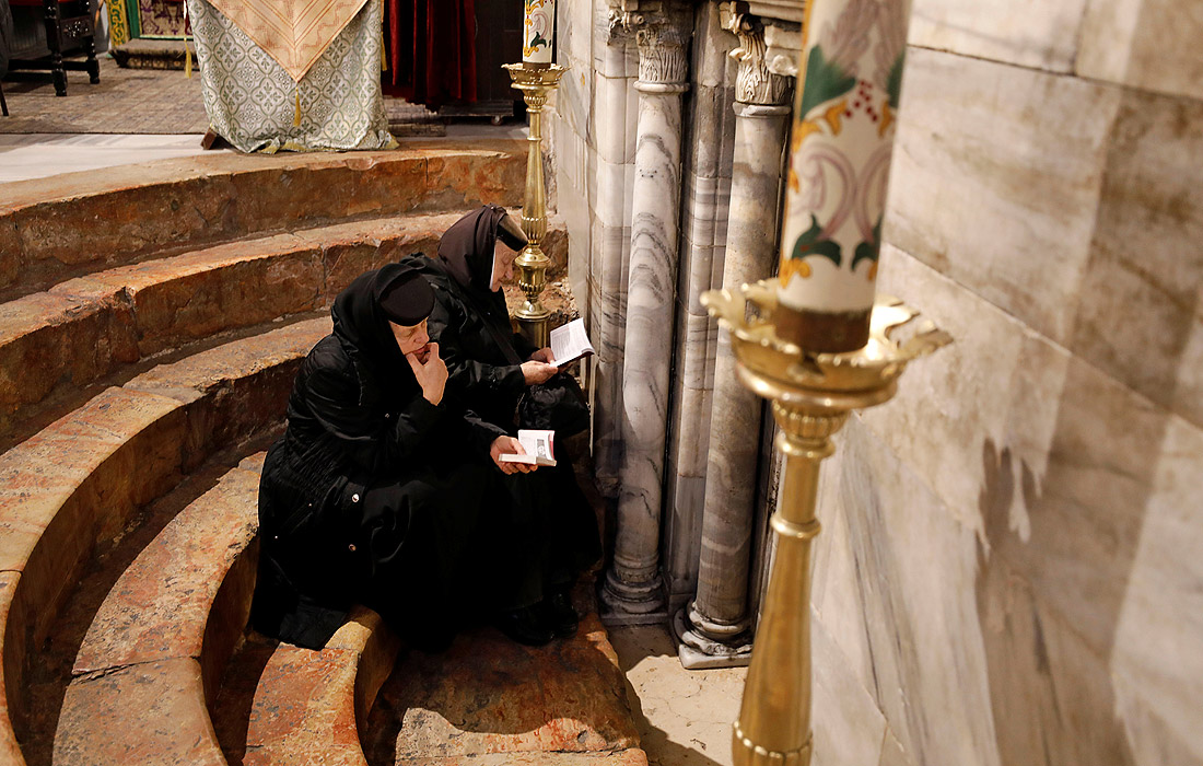 Вифлеем. В церкви Рождества Христова