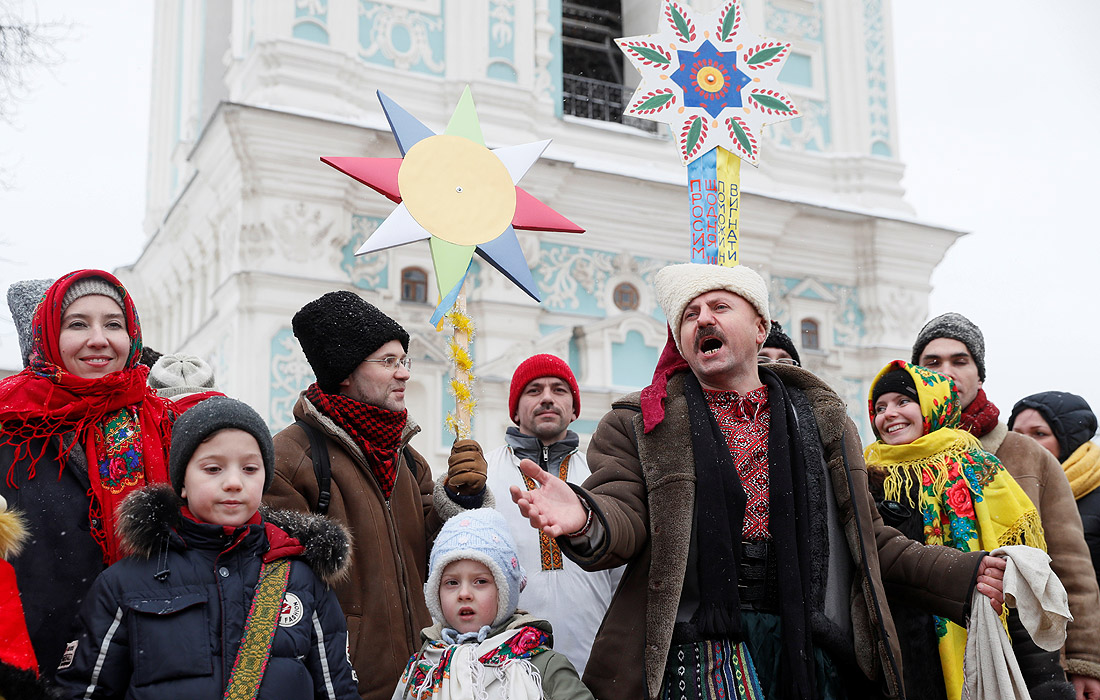 Киев. Украина. Возле Софийского собора