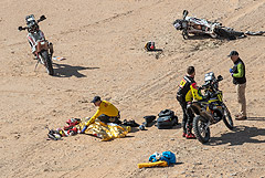 Португальский мотогонщик погиб на ралли "Дакар"