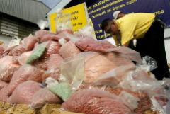 В Таиланде на аукционе продали машину с грузом амфетаминов