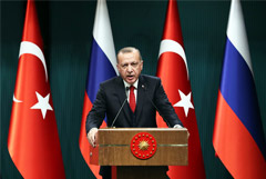 В Кремле выразили несогласие с заявлениями Эрдогана по Крыму