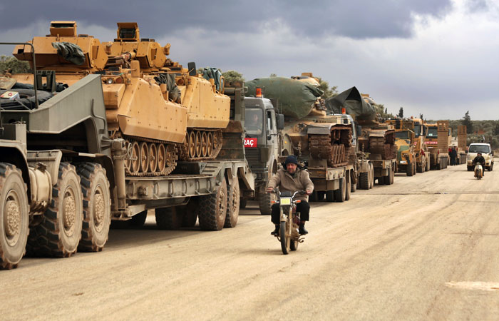 Турция сообщила о "нейтрализации" 101 сирийского военного в ответ на обстрел в Идлибе