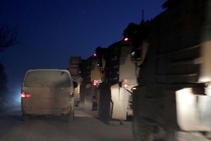 Турецкая армия начала покидать позиции на северо-востоке Сирии