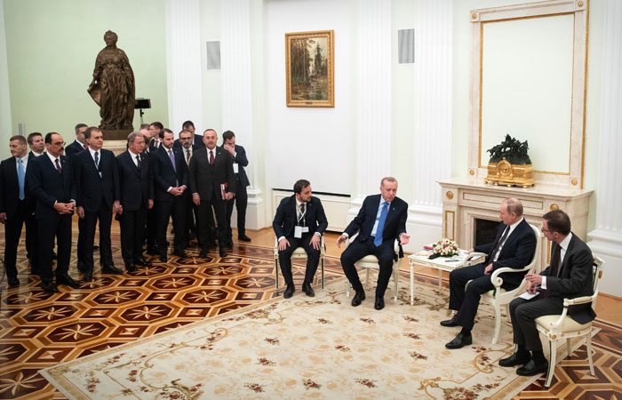 Переговоры Путина и Эрдогана продлились почти шесть часов