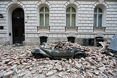 В Загребе произошло разрушительное землетрясение