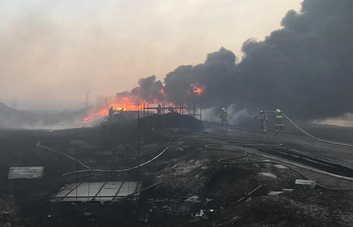 Ландшафтный пожар в Ростовской области потушен