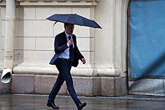 В Москве за сутки выпала пятая часть месячной нормы осадков