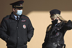 За сутки в Москве составили более 1,4 тыс. протоколов о нарушении режима самоизоляции