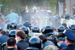 Во Владикавказе возбудили дело о насилии против полицейских во время акции протеста