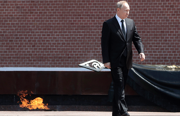 Путин 9 мая обратится к россиянам, стоя рядом с Вечным огнем