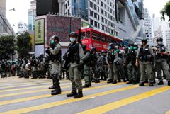 Гонконгский гарнизон поддержал вызвавший митинги закон о безопасности Гонконга