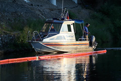 Загрязнение в Химкинском водохранилище в тысячу раз превысило норму из-за нефтеразлива