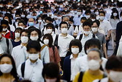 В Токио зафиксировали рекордно высокий прирост новых случаев COVID-19