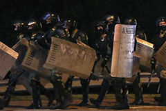 В Бресте на акции протеста милиционеры стреляли на поражение