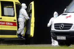 В России третий день подряд продолжился рост числа случаев COVID-19